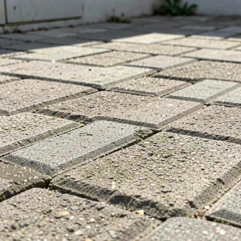 Nettoyage Pavé Béton : Mousse, Taches Blanches et Voile